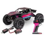 TRAXXAS TXC-4M EXTREME CRAWLER 1/18 RTR PINK BRUSHLESS, MIT 3S AKKU UND LADEGERÄT
